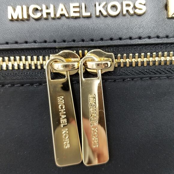 Michael Kors NEW Authentic Black Backpack Medium Size Black Bag - Picture 8 of 14